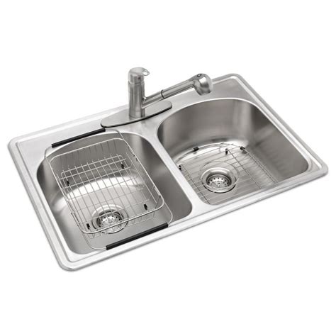 33 kitchen sink drop in|3 hole one bowl quartz kitchen sink.